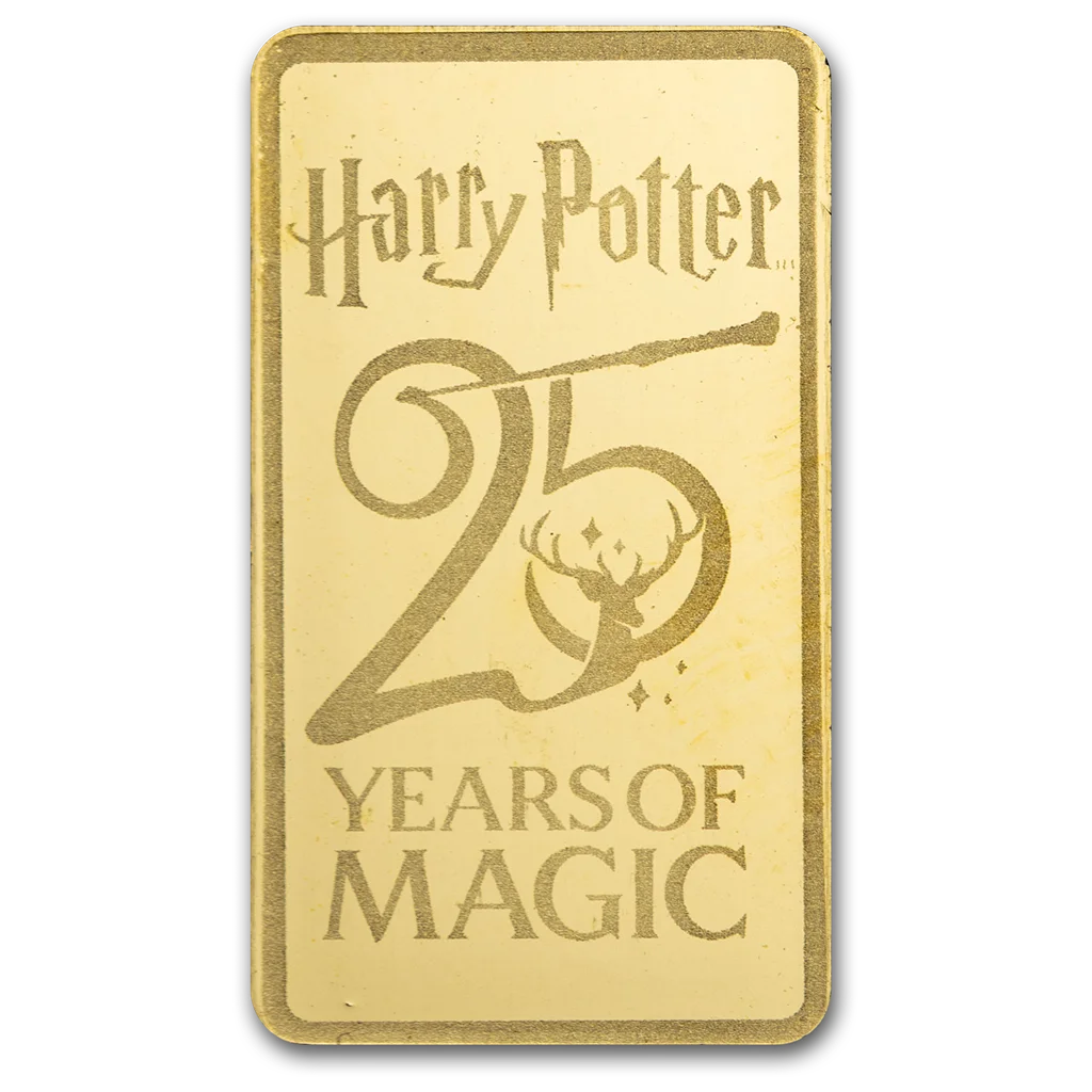 2026 PAMP Suisse Harry Potter 25th Anniversary 0.5g Gold Bar