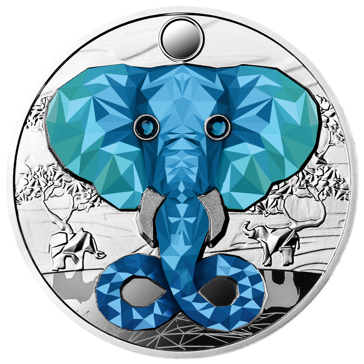 2023 Cameroon Be Great Elephant 1 oz Silver Coin - CoinsTV
