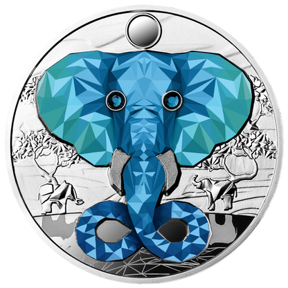 2023 Cameroon Be Great Elephant 1 oz Silver Coin - CoinsTV