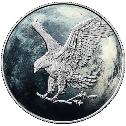 2025 Pluto Silver Eagle - Planets of the Solar System Series - CoinsTV