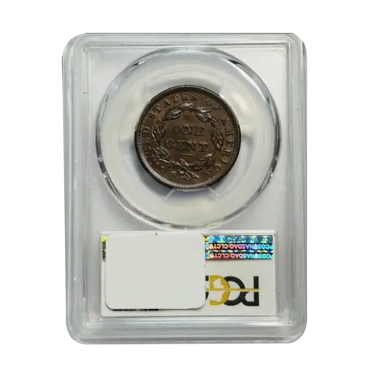 1838 Large Cents Coronet Head - PCGS AU58 BN
