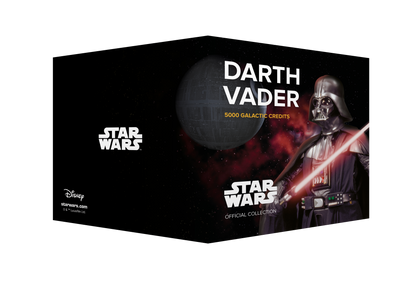 Star Wars Darth Vader Bank Note in Folder - CoinsTV
