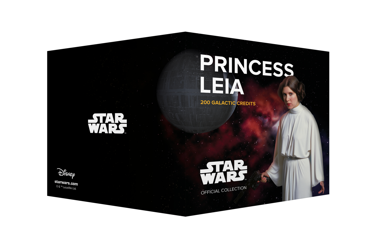 Star Wars Princess Leia Bank Note in Folder - CoinsTV