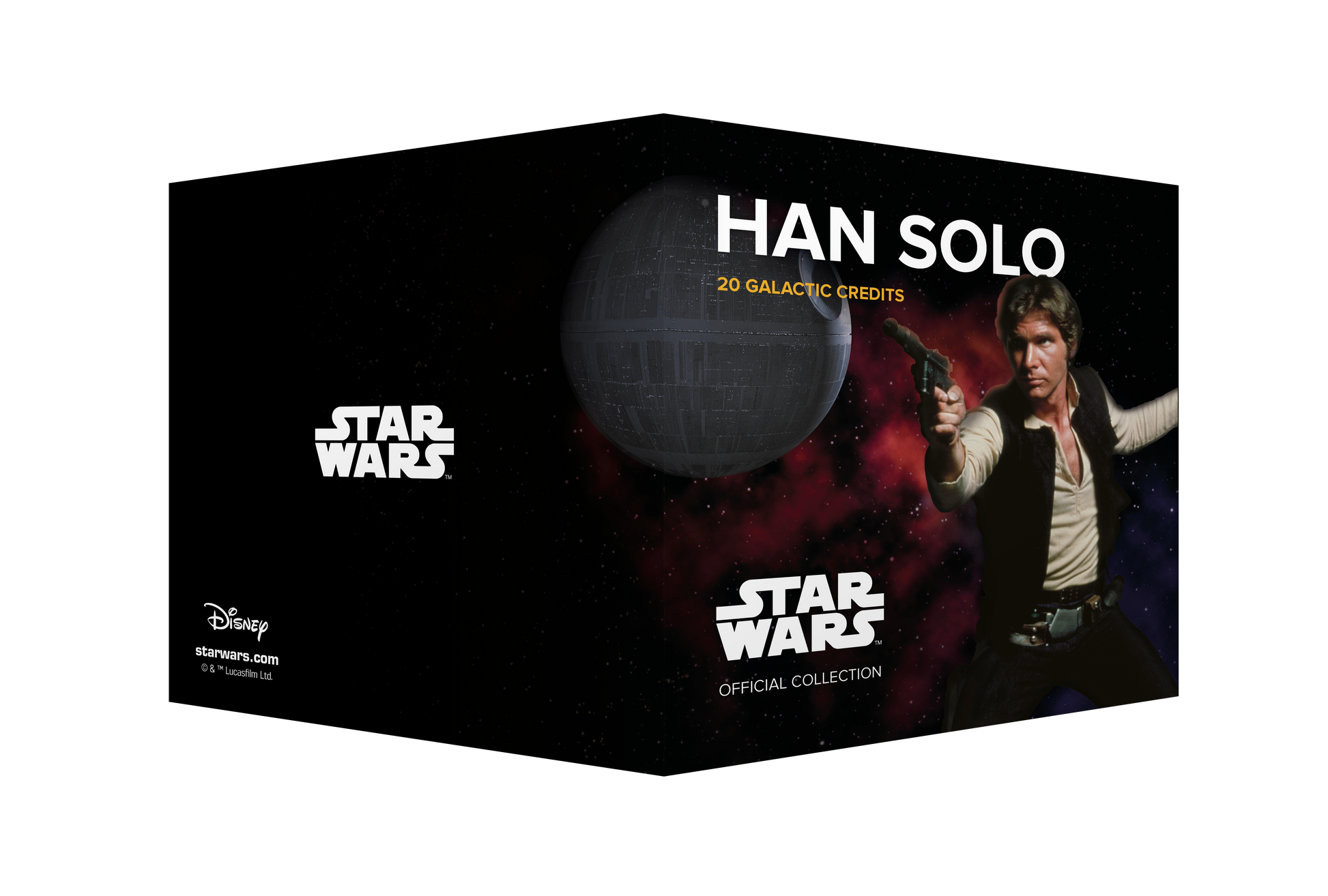 Star Wars Han Solo Bank Note in Folder - CoinsTV