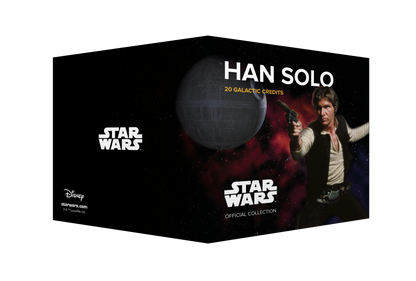 Star Wars Han Solo Bank Note in Folder - CoinsTV
