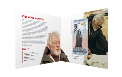 Star Wars Obi-Wan Kenobi Bank Note in Folder - CoinsTV
