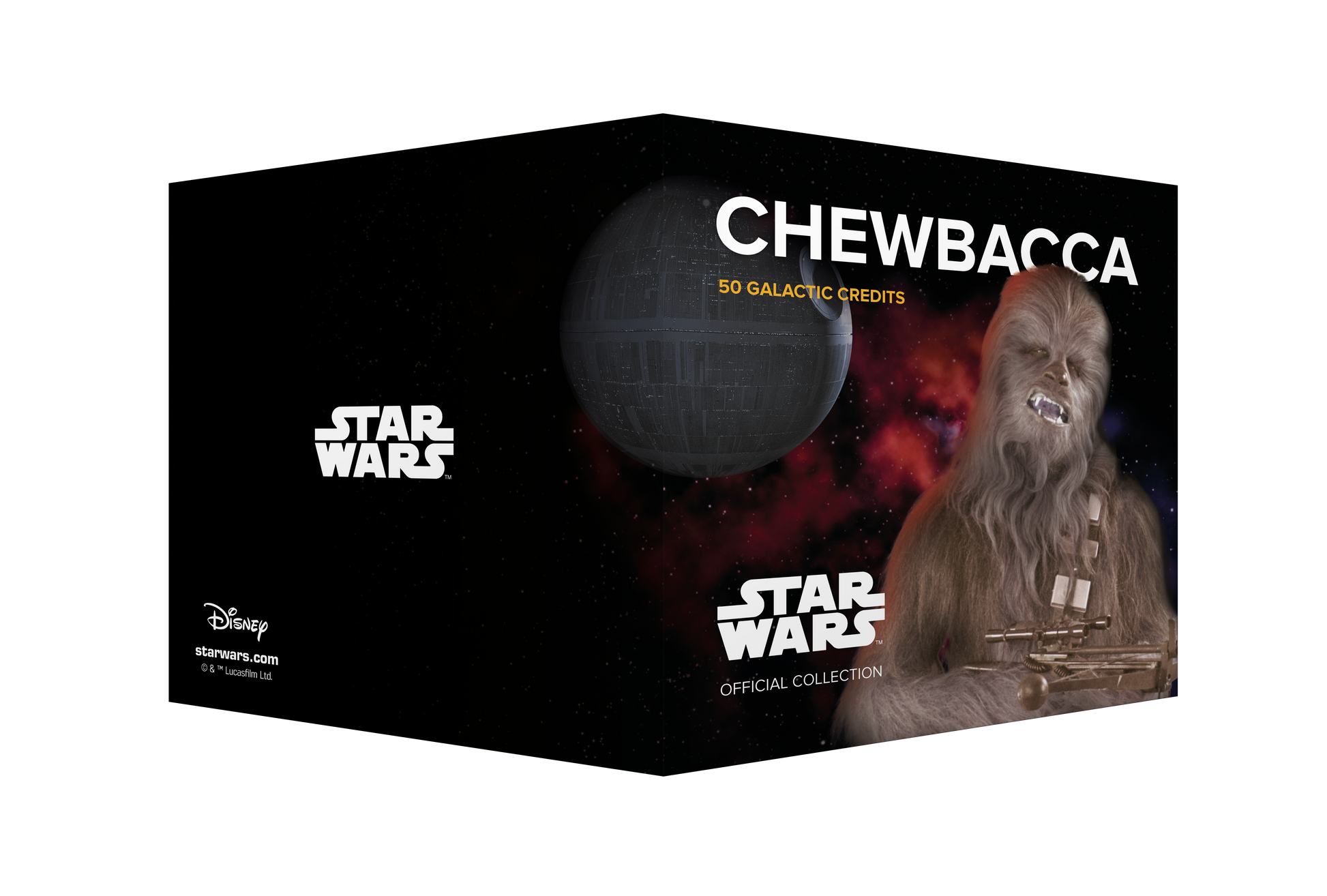Star Wars Chewbacca Bank Note in Folder - CoinsTV