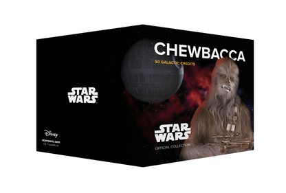 Star Wars Chewbacca Bank Note in Folder - CoinsTV