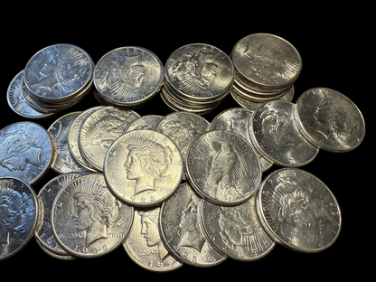 1923 S Peace Silver Dollar San Francisco - Brilliant Uncirculated - CoinsTV