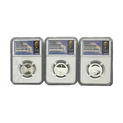 2011-S Silver Quarter Proof - America the Beautiful - NGC PF69UCAM Grab Bag - CoinsTV
