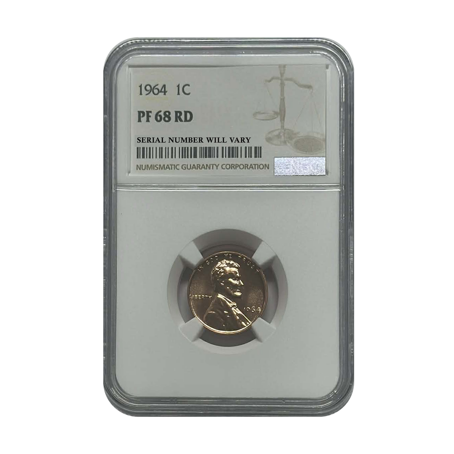 1964 Lincoln Cent - NGC PF68 RD - CoinsTV