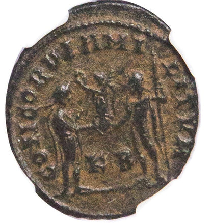 Roman AE of Galerius (AD305-311) NGC(VF)