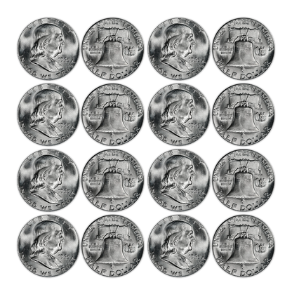 1963 Franklin 90% Silver Half Dollar Philadelphia - Uncirculated