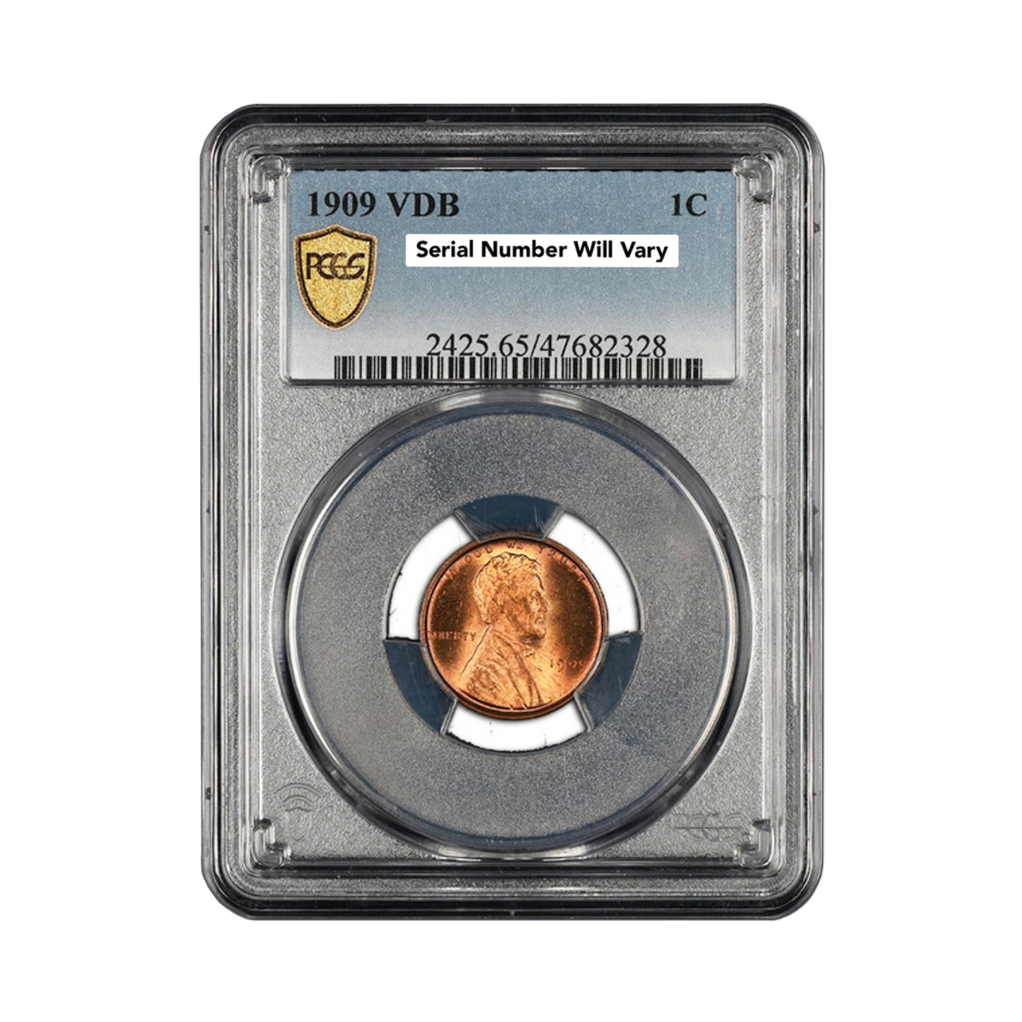 1909 VDB Lincoln Cent - NGC or PCGS MS65 RD - CoinsTV