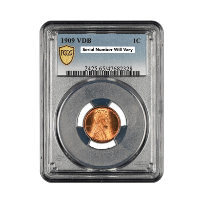 1909 VDB Lincoln Cent - NGC or PCGS MS65 RD - CoinsTV