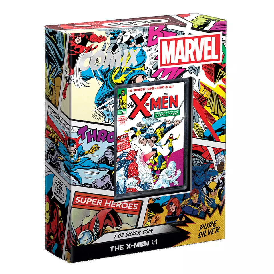 2024 Marvel - X-Men #1 COMIX 1 oz Silver