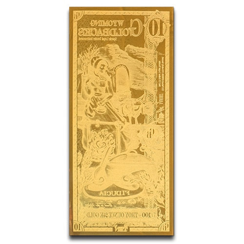 10 Wyoming Goldback