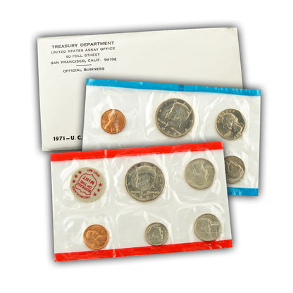 1971 US Mint Set - 11 Coins - Unopened