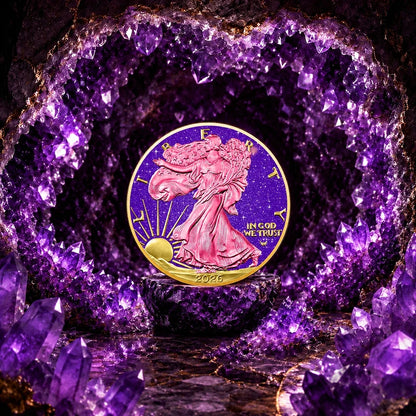2026 U.S. Eagle Royal Amethyst Edition 1 oz Silver Coin