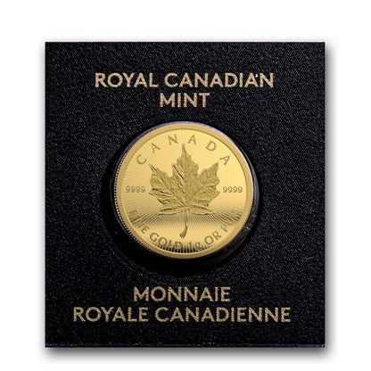 Maplegram 1 gram .9999 Fine Gold - Royal Canadian Mint (Random Date) - CoinsTV