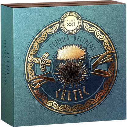 2025 Cameroon Femina Bellator Celtic 2 oz Silver Coin - CoinsTV