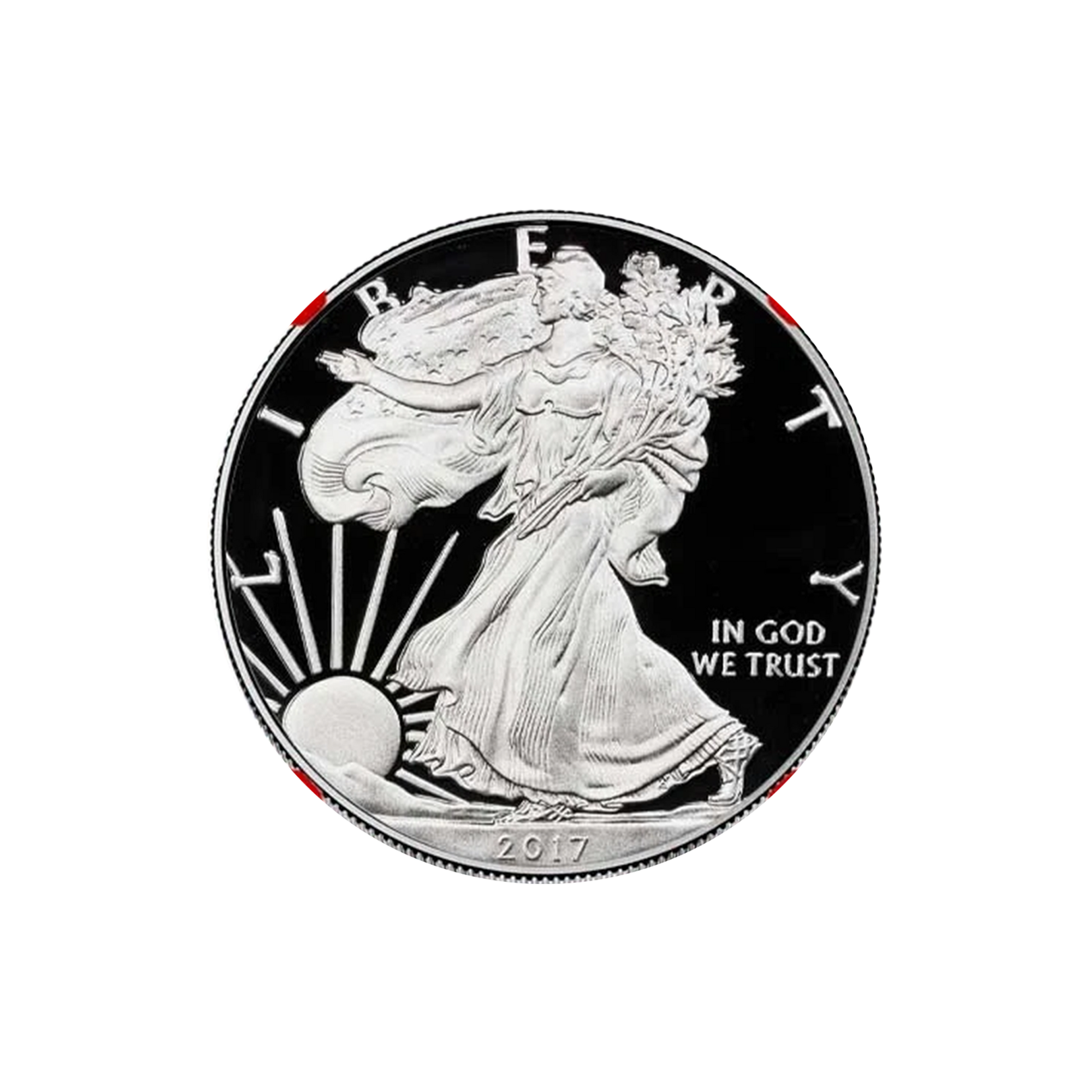 2017-S Silver Eagle Congratulations Set - NGC PF69UC Trolley ER Red Frame - CoinsTV