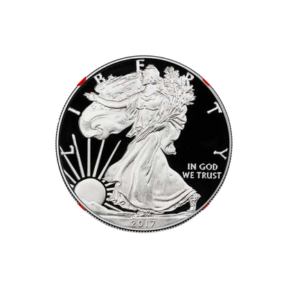2017-S Silver Eagle Congratulations Set - NGC PF69UC Trolley ER Red Frame - CoinsTV