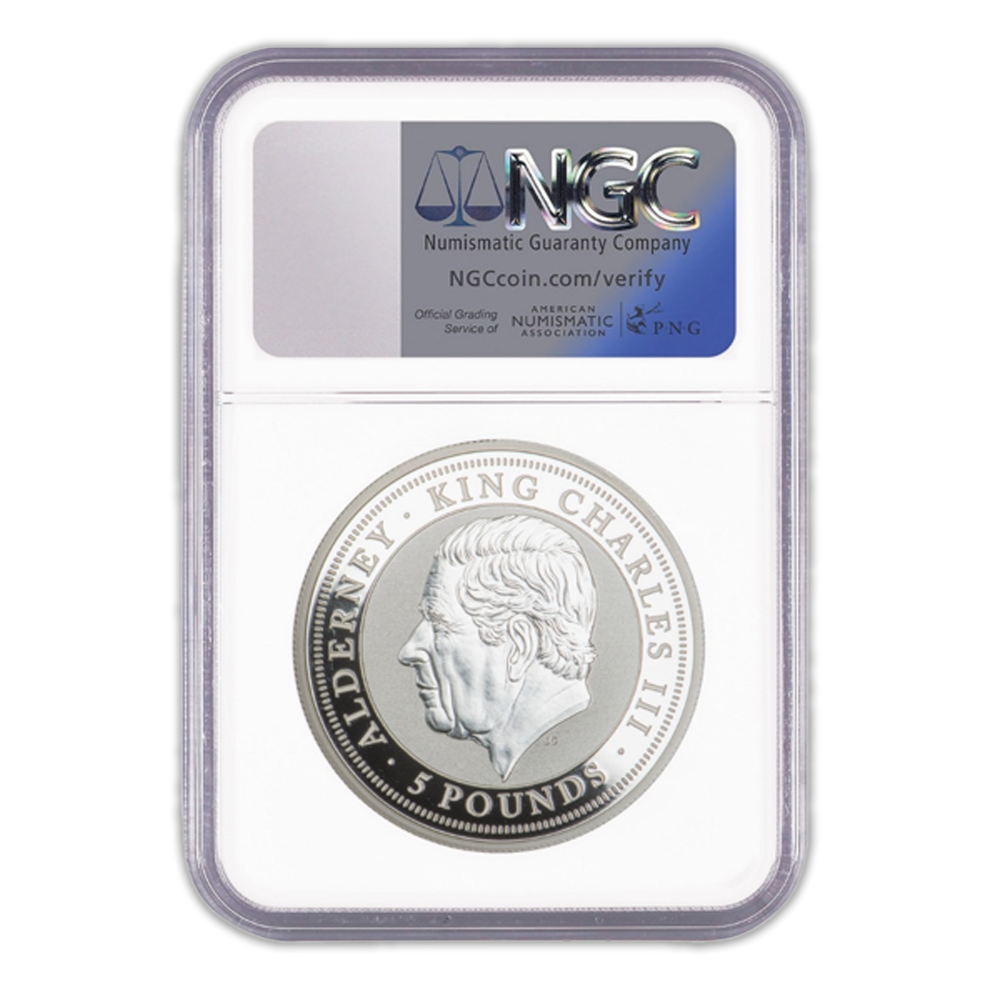 2024 Alderney Bald Eagle - Jody Clark Signed - NGC PF70 UCAM FDOI 2 oz Silver - CoinsTV