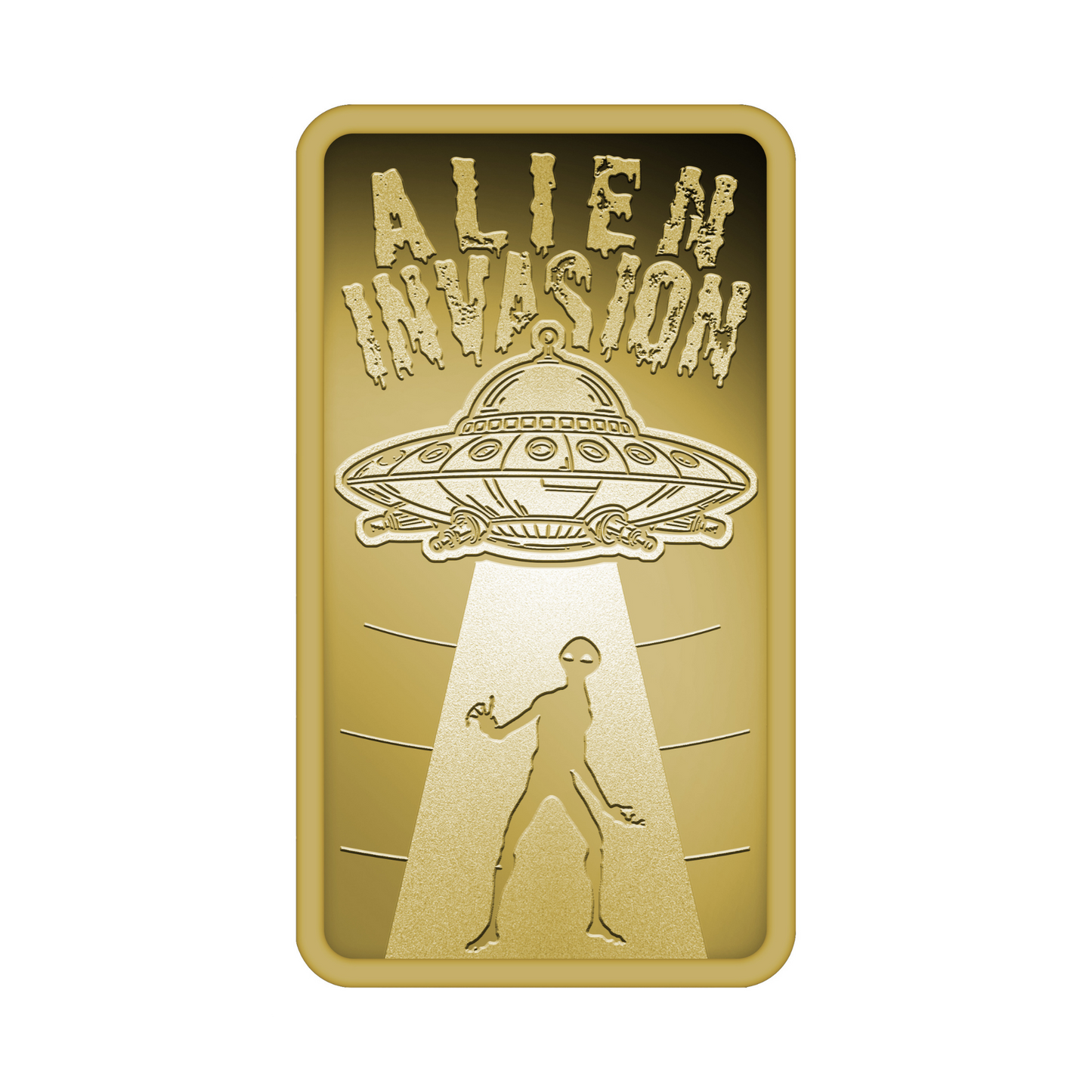 2026 Liberia Alien Invasion 1/200 oz Gold Coin