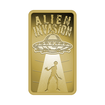 2026 Liberia Alien Invasion 1/200 oz Gold Coin