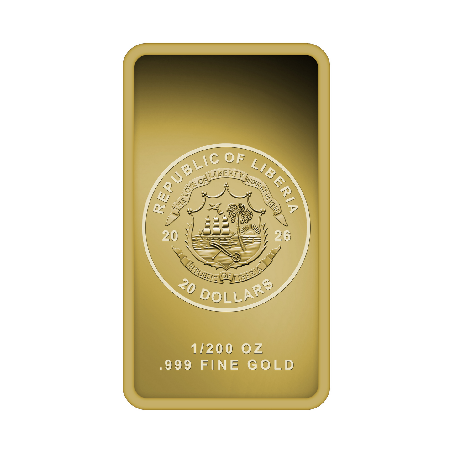 2026 Liberia Alien Invasion 1/200 oz Gold Coin