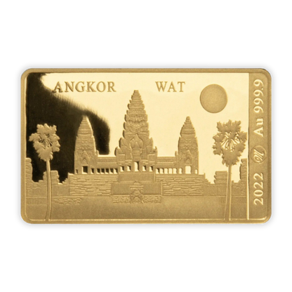 2022 Solomon Mysteries of World History - Angkor Wat Gold Prooflike - CoinsTV
