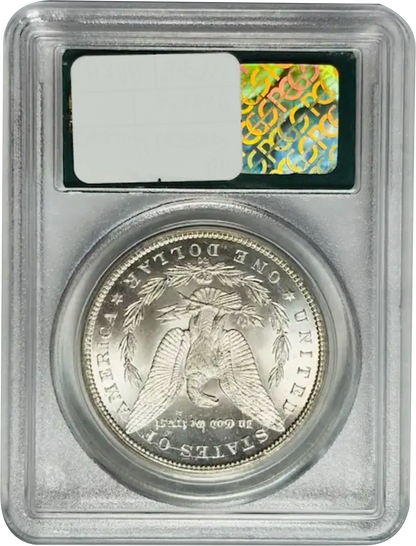 1885-CC Morgan Silver Dollar - PCGS MS63 OGH CAC Sight White - CoinsTV