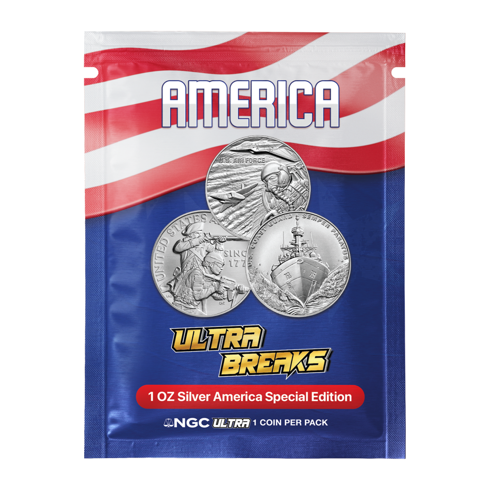 UltraBreaks: 1 oz Silver America Special Edition - CoinsTV