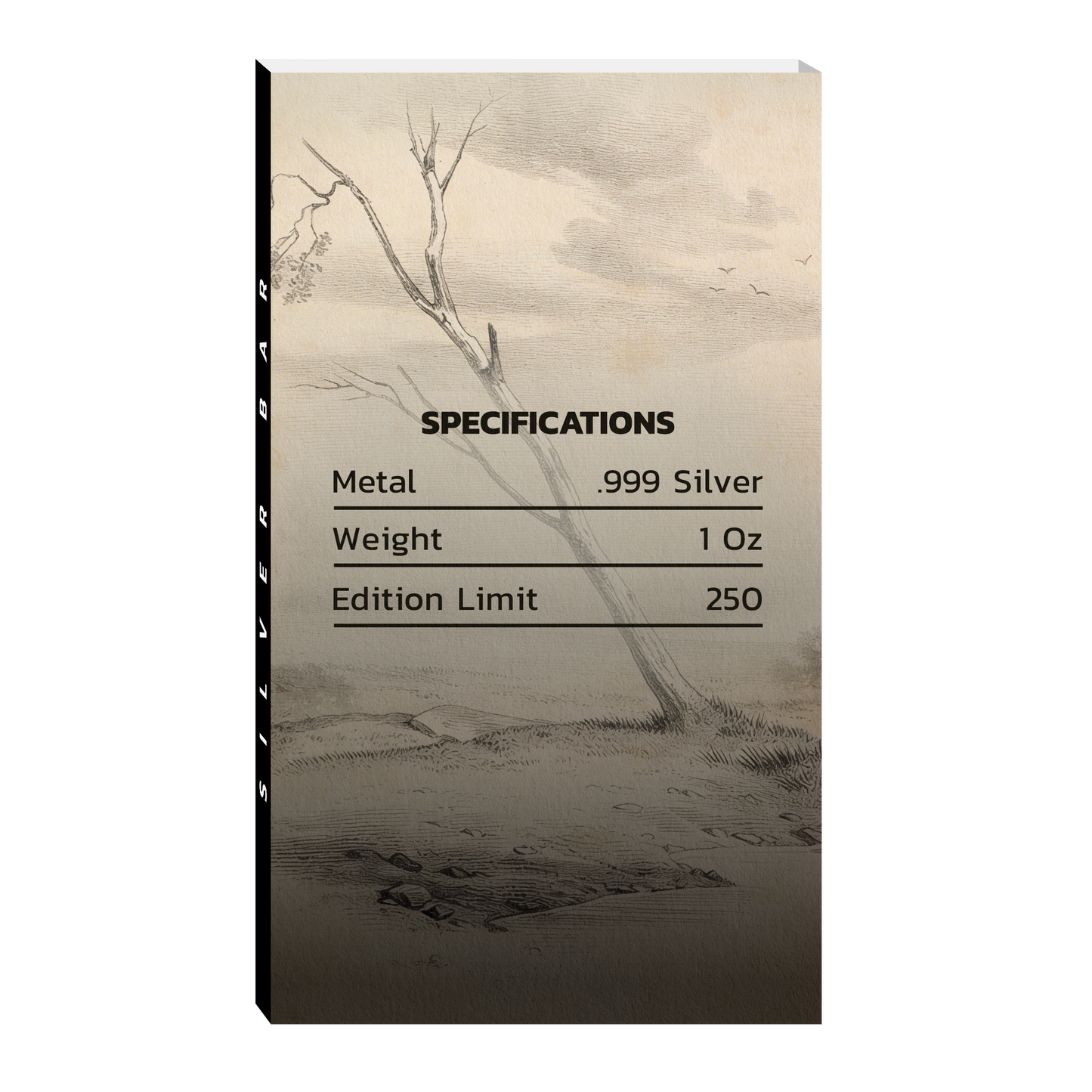 Americana 1 oz Silver Bar - The Land - CoinsTV