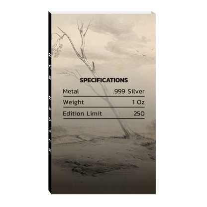 Americana 1 oz Silver Bar - The Land - CoinsTV