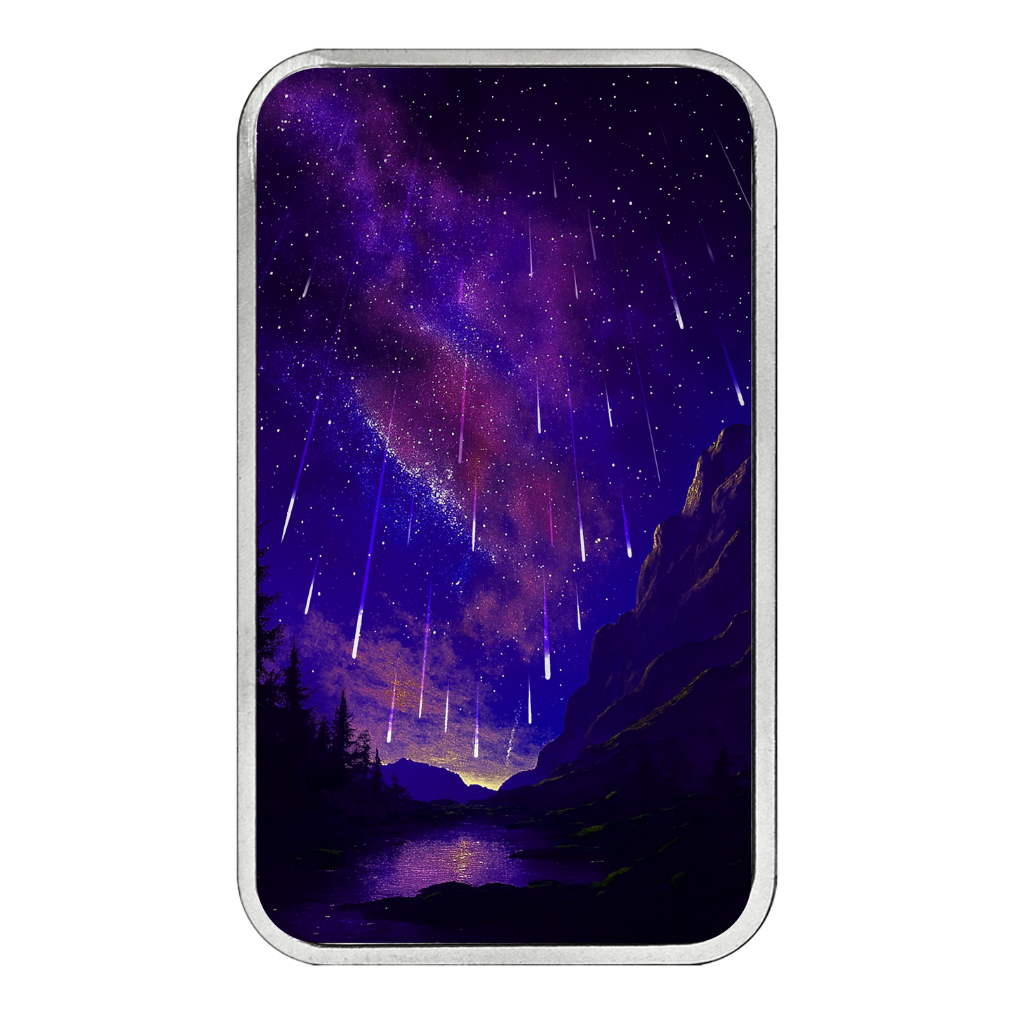 August Sky Spectacles 1 oz Silver Bar - CoinsTV