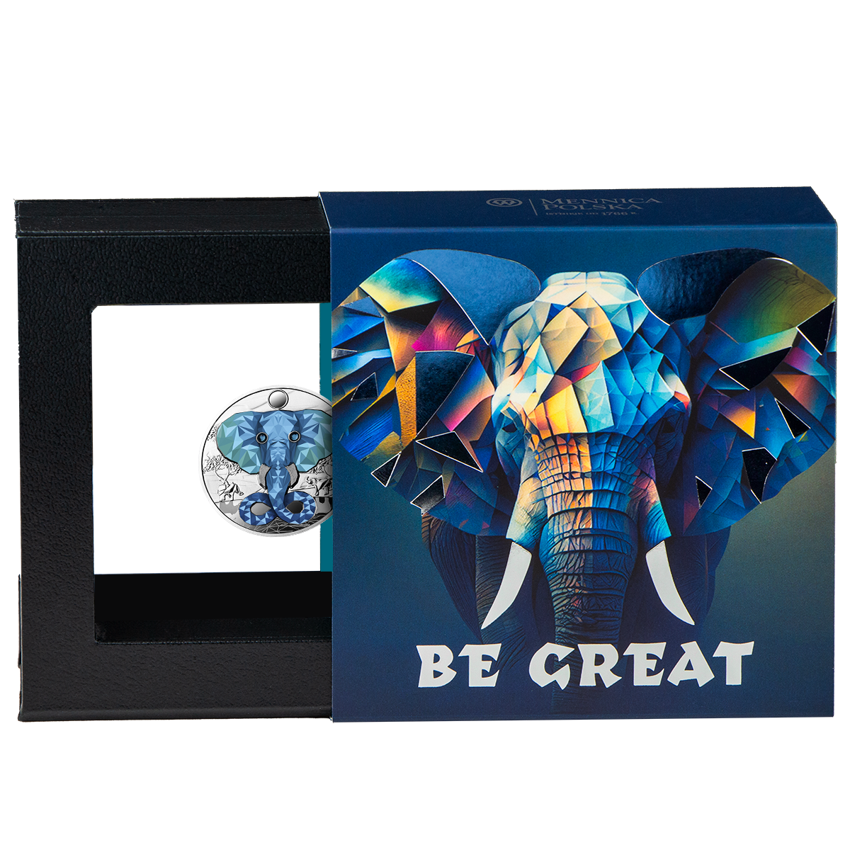 2023 Cameroon Be Great Elephant 1 oz Silver Coin - CoinsTV
