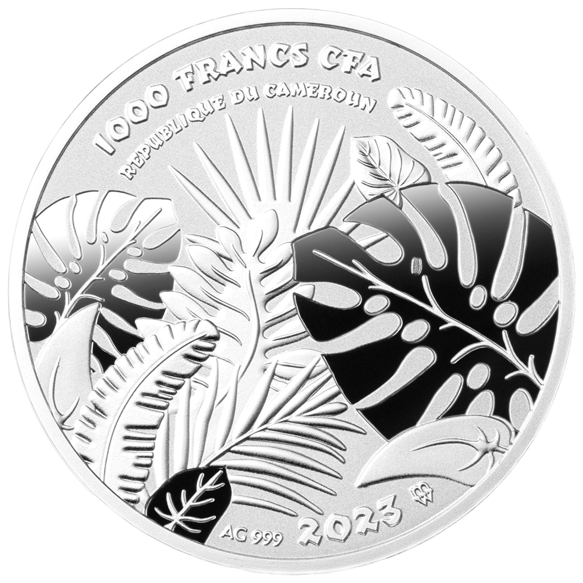 2023 Cameroon Be Great Elephant 1 oz Silver Coin - CoinsTV