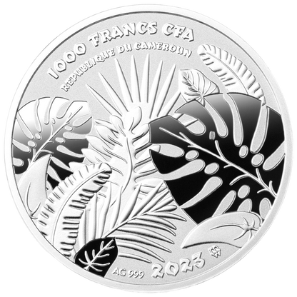 2023 Cameroon Be Great Elephant 1 oz Silver Coin - CoinsTV