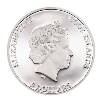 2022 Cook Islands Big City Lights NY 1 oz Silver - CoinsTV