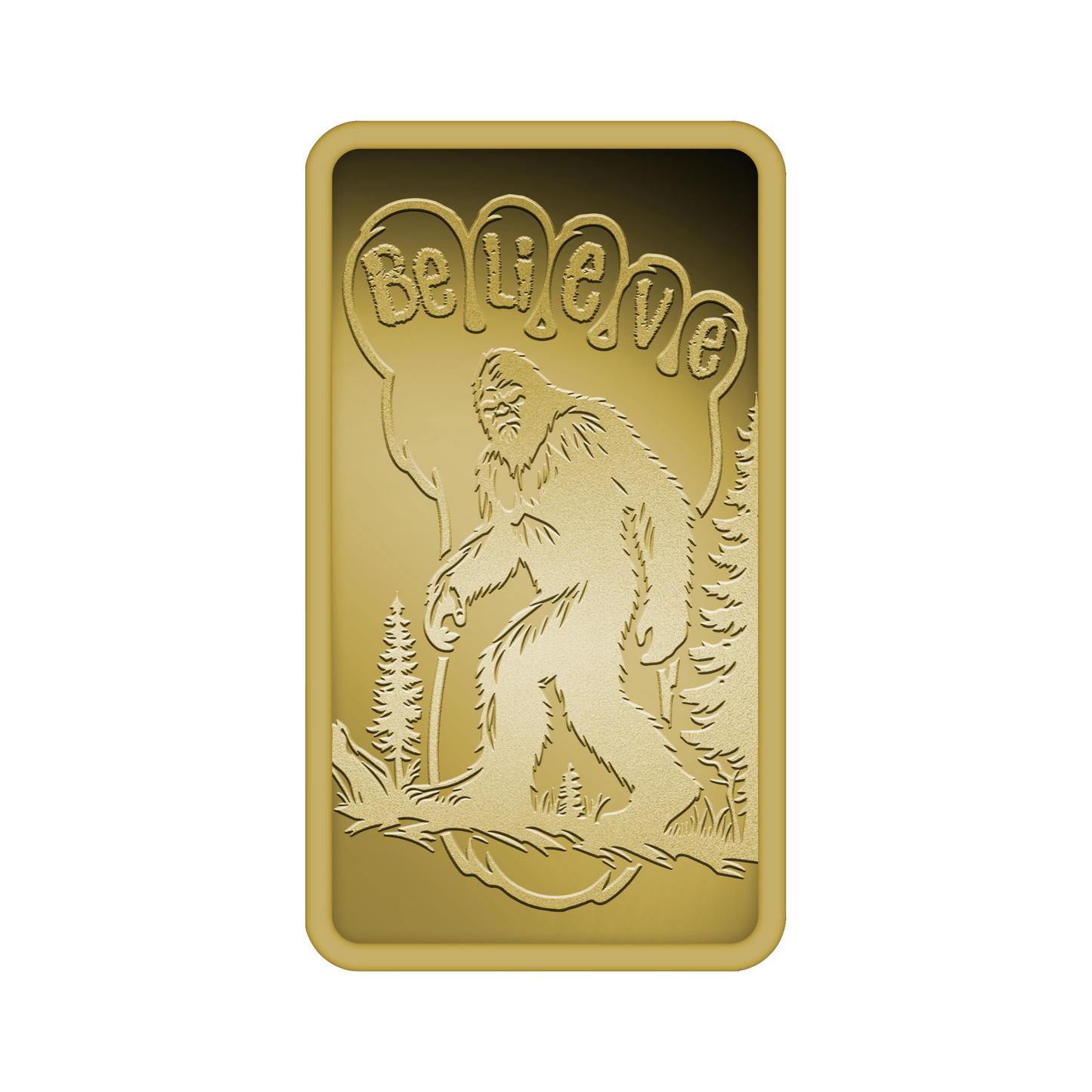 2026 Liberia Believe in Bigfoot 1/200 oz Gold Coin