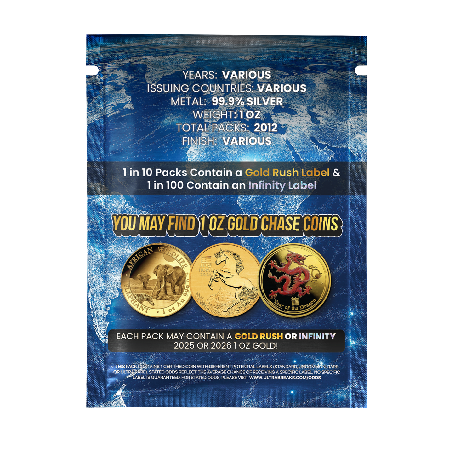 UltraBreaks Around the World III: 1 oz Silver NGC MS69 & MS70 - CoinsTV