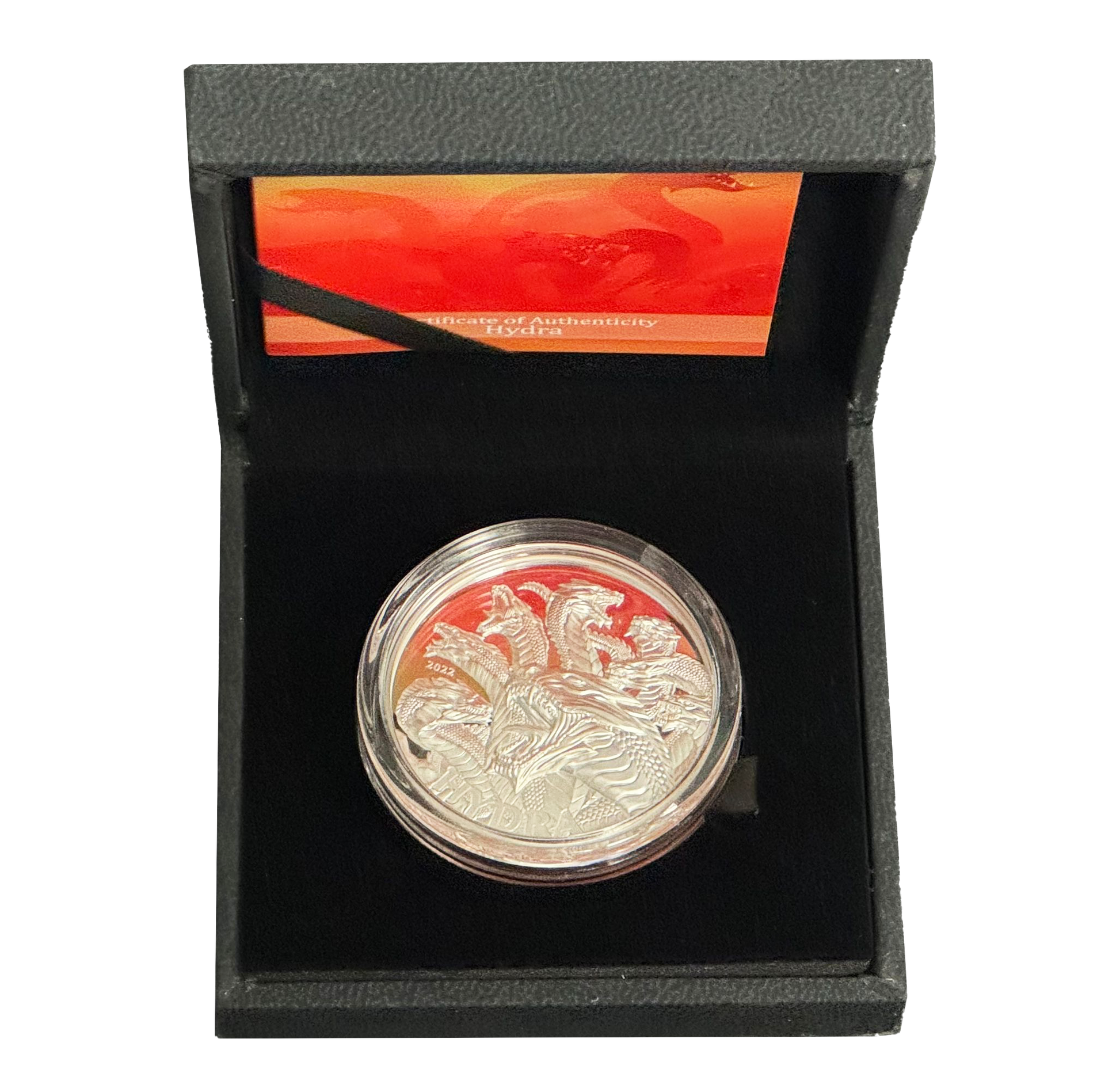 2022 Tanzania Mythical Creatures Hydra 1 oz Silver - CoinsTV