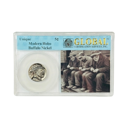 Modern Hobo Buffalo Nickel - Global Certified - CoinsTV
