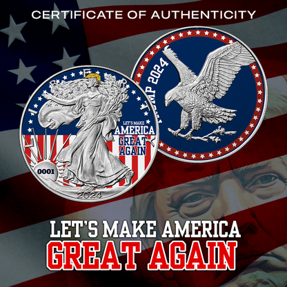 2024 Make America Great Again Silver Eagle - Limited Edition