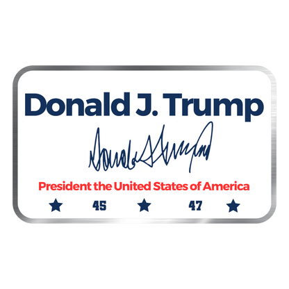 2024 Donald Trump 47th President 1 oz Silver Bar
