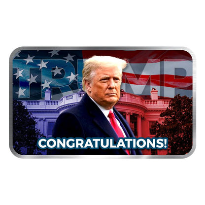 2024 Donald Trump 47th President 1 oz Silver Bar
