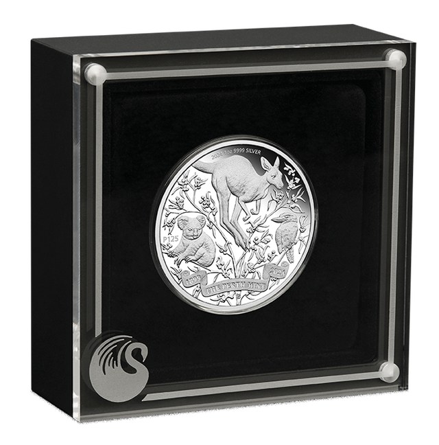 2024 Australia The Perth Mints 125th Anniversary 1 oz Silver Proof Coin