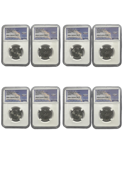 2026 P&D Declaration of Independence Quarter 2 pc Set - 250th Anniversary Washington Label - NGC MS66 ER